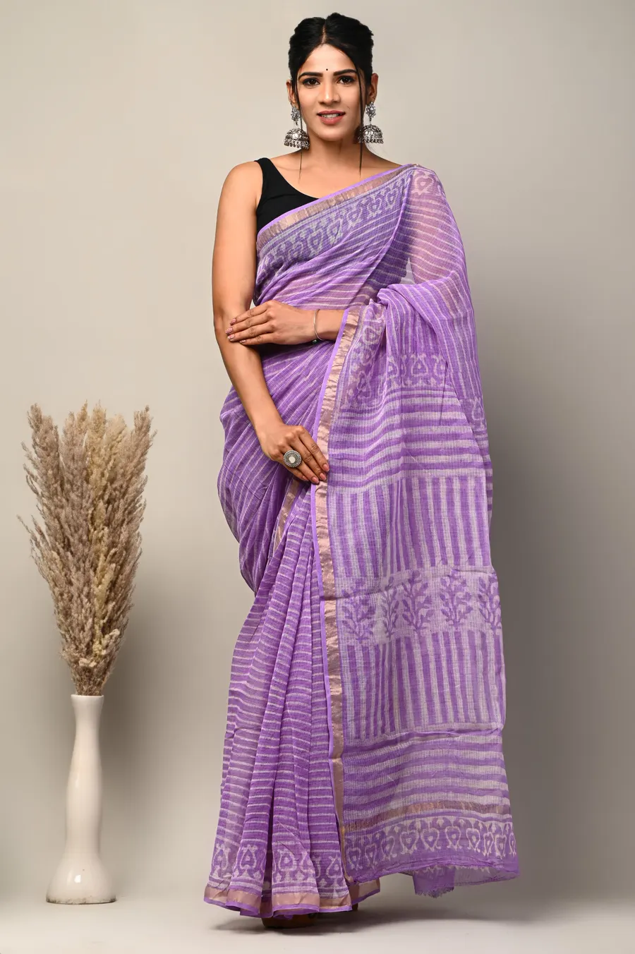 Breathable Kota Cotton Saree